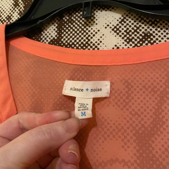 Urban Outfitters Silence and Noise Coral Top - Picture 2 of 4